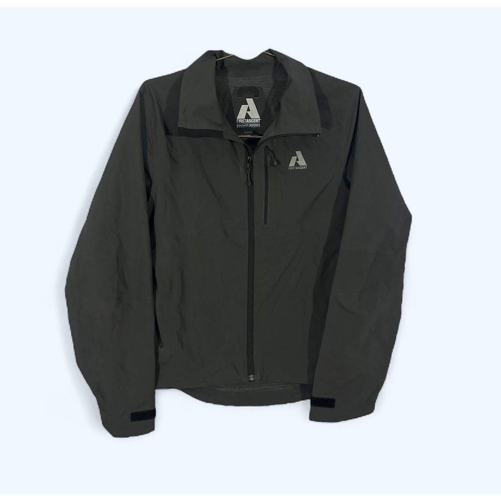 Eddie Bauer Jacket Mens SMALL Gray First Ascent Whittaker Mountaineering Adult